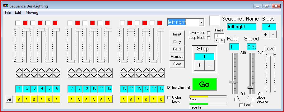 Sequence desk